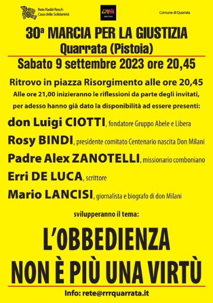 Marcia per la Giustizia 2023