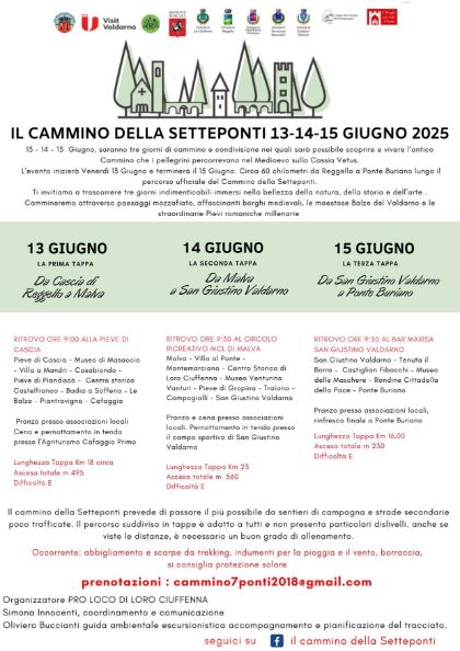 Il Cammino della Sette Ponti 2025 Il Cammino della Sette Ponti 2025