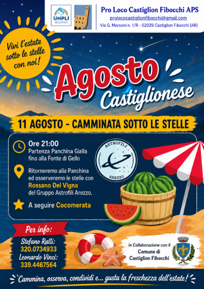 Camminata sotto le Stelle 