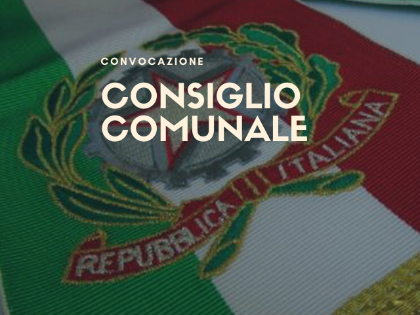 Convocazione e  ordine del giorno del Consiglio Comunale del 27/11/2025