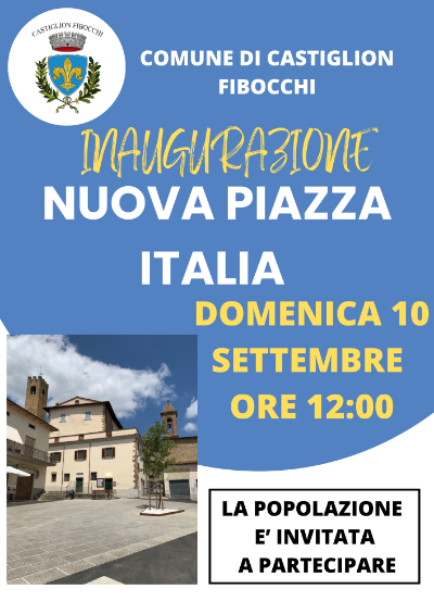 INAUGURAZIONE PIAZZA ITALIA 