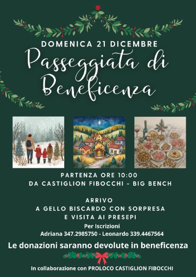 passeggiata di benefiscenza