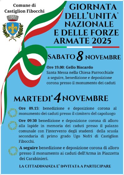 giornata Unità Nazionale e Forze Armate