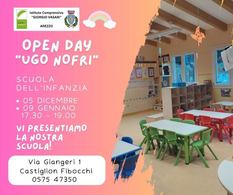 Vi presentiamo la nostra scuola dell'infanzia- Open Day 