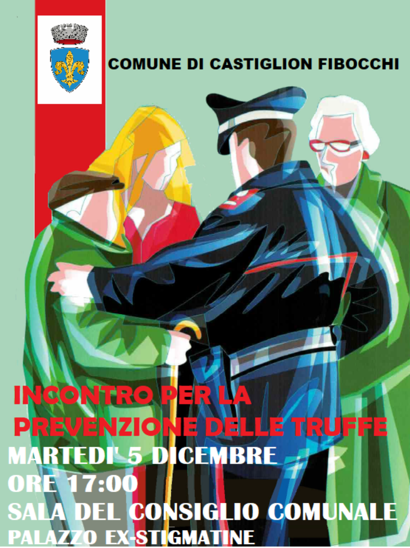 I Carabinieri con i cittadini contro le truffe