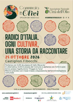 Programma Camminata tra gli olivi 2026